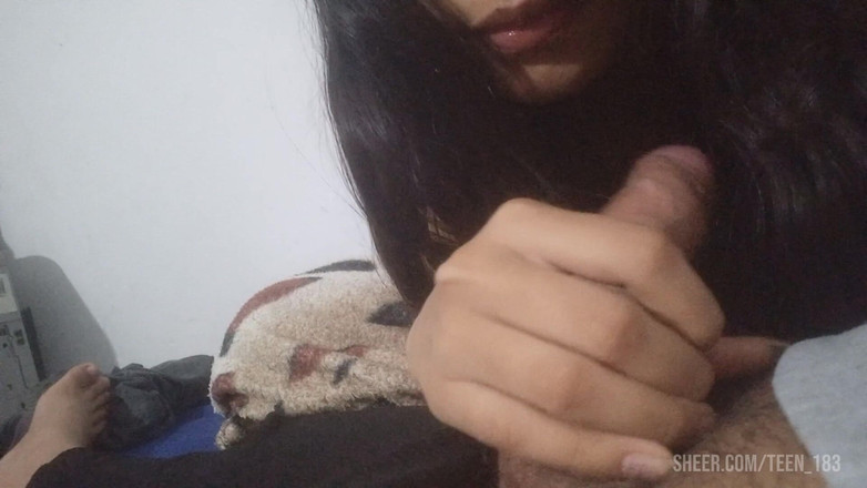 homemadeteen18: Oral Sex of a Teen 18 Schoolgirl. I Try to Convince...