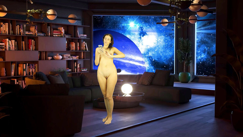 TheoryOfSex: Banyoda sidik cezası. Çıplak okuma. Kozmos'ta kütüphane odası. Julia V Earth.