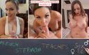ImMeganLive: French stepmom teaches sex ed - complete