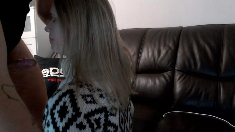 MagicStas: Flicka vill ha avsugning och avrunkning med sperma i ansiktet