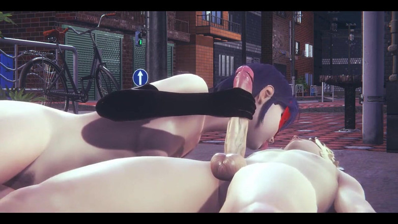 HentaiTubes: Bug - 女孩臭虫在街上与catnoir发生性关系 - 日本亚洲漫画动漫游戏色情