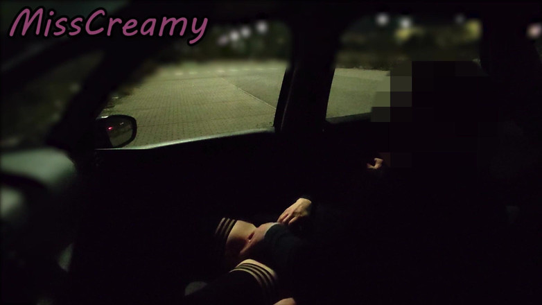 Miss Creamy: Hermanastra Arriesgada Maestra En Sexo Público Nocturno Con Chorros Fuertes...