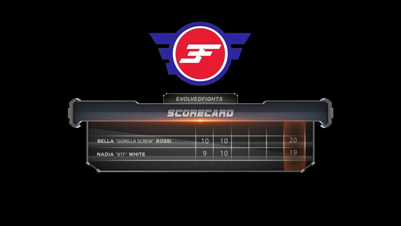 Evolved Fights Lez: Bella Rossi Vs Nadia White