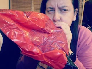 Nicoletta Fetish: Wonderful Fetish Play Video with Colorful Balloons Do You Want...