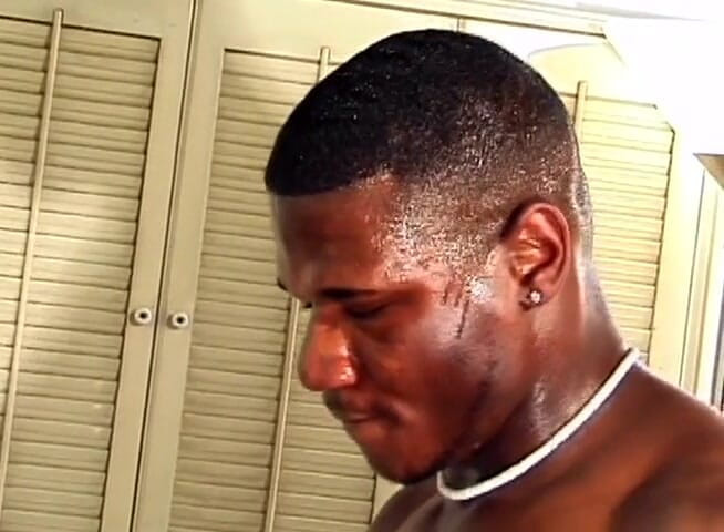 Bareback TV: Muscular black studs banging hard and jerking dicks