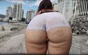 Pablo N3Grobar: Midget on the Beach... Brick N Her Throat