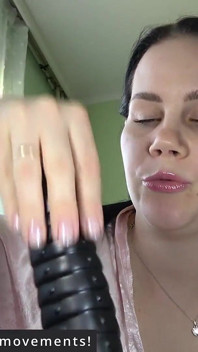 Hot Religious MILF Anna Gives Stepson Footjob