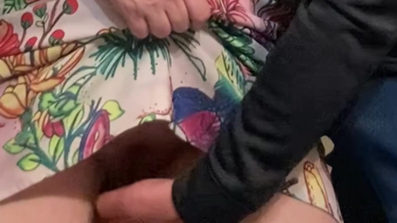 PriyaNaavya: Fingering in Public Transport - No Panties Babe