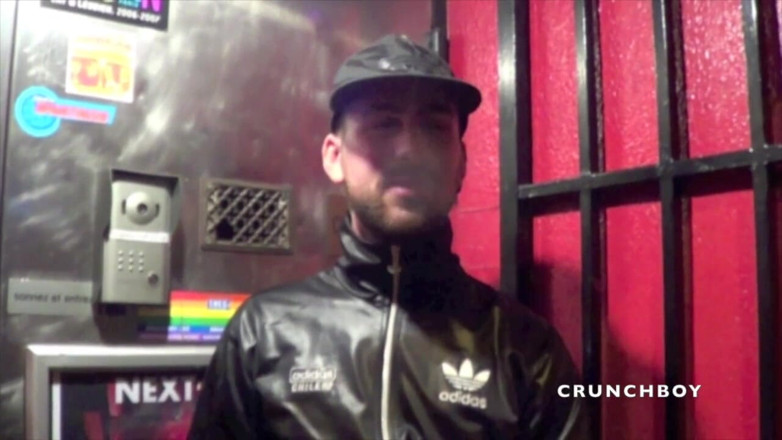 Crunch Boy: Slut in jockstrap fucked a big bulge of straight boy...