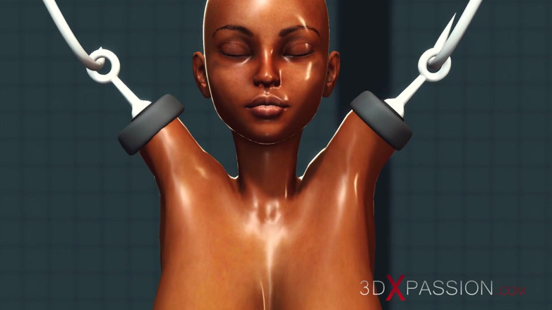 3dxpassion: 안경을 쓰고 수줍은 일본 여대생이 감옥에서 따먹히다