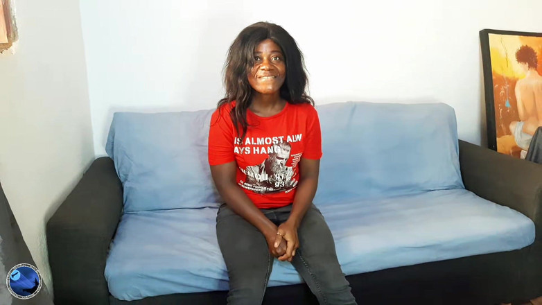 Morty Black: Tante semok kulit hitam di ruangan casting sama kontol besar...