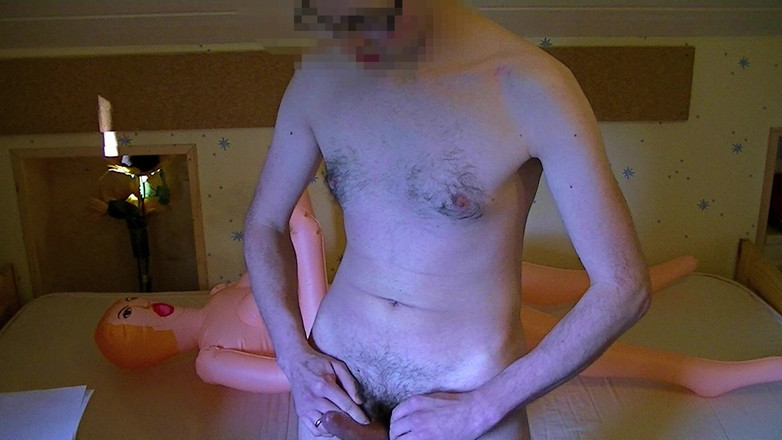 Mark Hannes: Sexdoll condoom neuken masturbatie