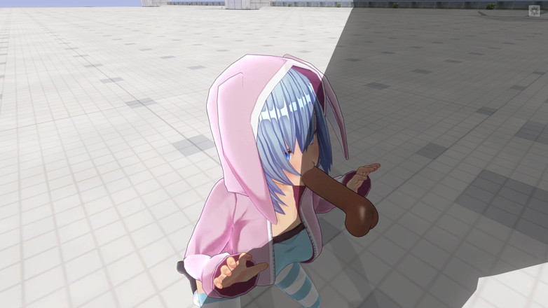H3DC: 3D HENTAI. Roztomilá přítelkyně po procházce sála velkého čůráka