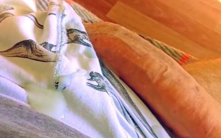ACoupleOfGuys: Stroking My Huge Uncut Cock After a Workout Massive Cum!