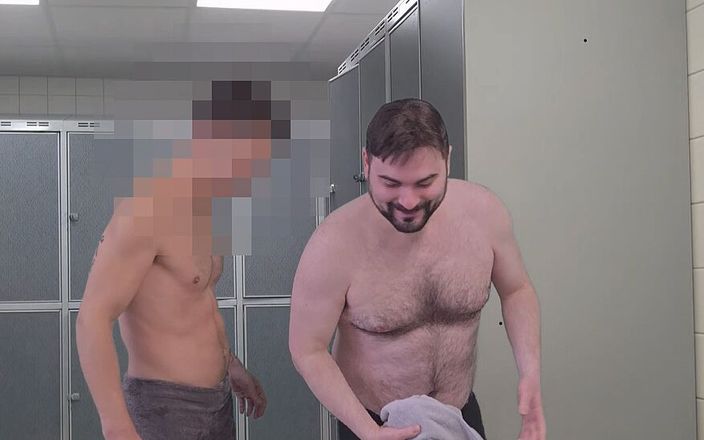 AntoGoesHunting: I Give the Str8 Gym Guy "daniel" a Blowjob in the...