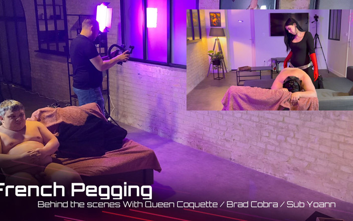 Queen Coquette: Behind the Scenes Caged Sub Gets Destroyed by His Mistress’s...
