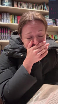 Shopping for Books with My Vibrator in! Hopefully I Don't Cum Too Loud!