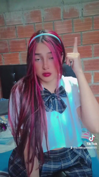 Colombian Girl Makes Tiktok for Her Best Friend and Then Sucks His Dick Part #1