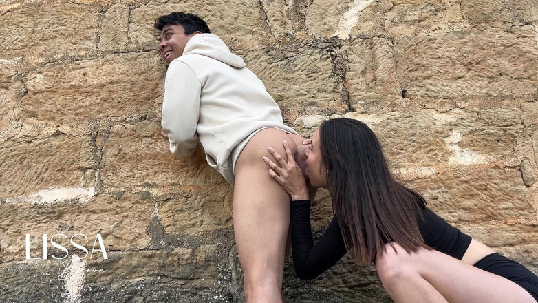 Lissa Brown: Анал на улице, грязный с лизанием очка и из задницы в рот