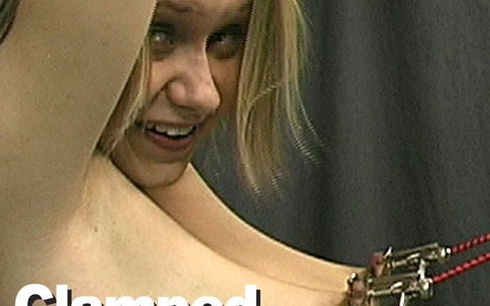 Picticon bondage and fetish: Joleen &amp; meester Len Tepel geklemde bondage slaaf Len735b