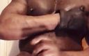 Black mature kinky muscle: Part 2 Black Muscle Verbal Edging Session