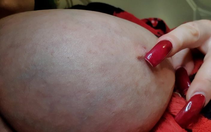 JJ Jewel BBW: Bbw arrapata gioca con tette e capezzoli da 36j