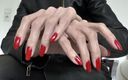 Lady Victoria Valente: Red Claws - Dressed Entirely in Black Leather