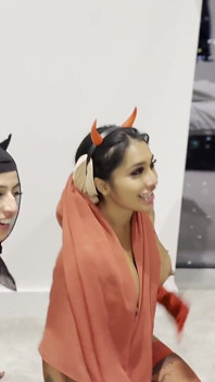 Horny Hijabis From Hell Halloween Threesome
