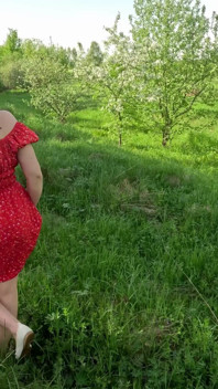 POV Outdoor Blowjob and Close-up Facial