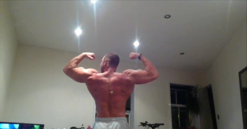 Jack stacked: Dopo la palestra adorazione dei muscoli sudati