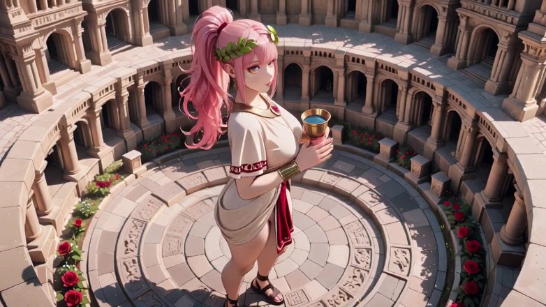 Tay Swift X: Private Morning Reading in the Roman Court, Silk Stockings Crossed,...