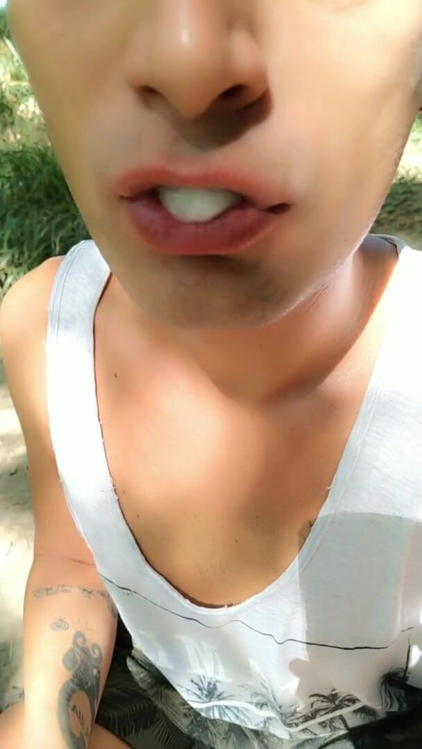 Idmir Sugary: Spitting Guys Thick Cum to the Glass and Having It...