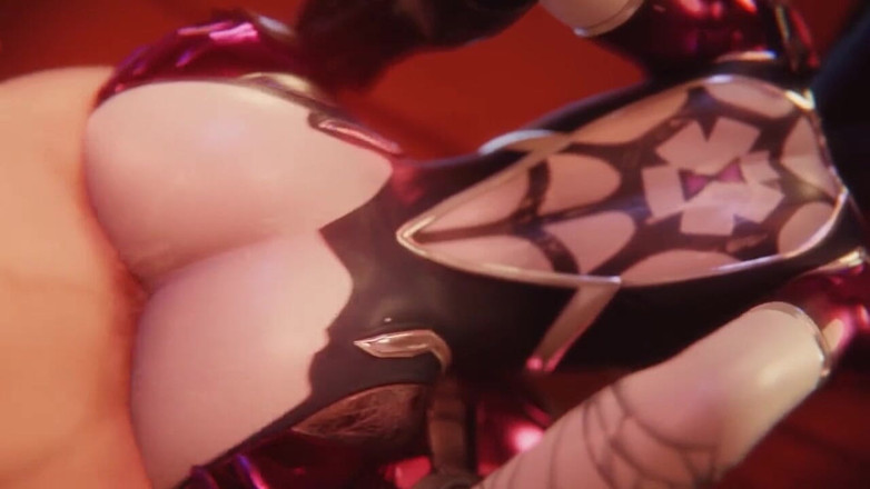 Velvixian 3D: Vdovec anální šukání zezadu