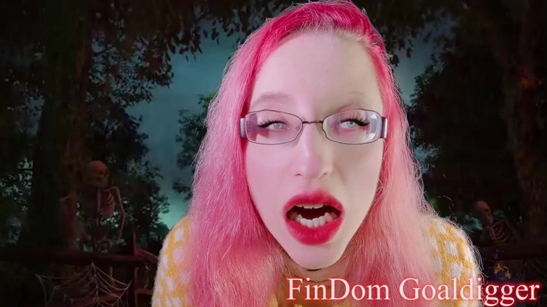 FinDom Goaldigger: Halloween nuts penis transformation