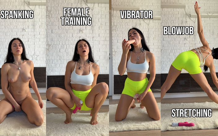 Princess Monica: Entrenamiento Femenino: Azotes, Estiramientos, Juguetes Y Obediencia