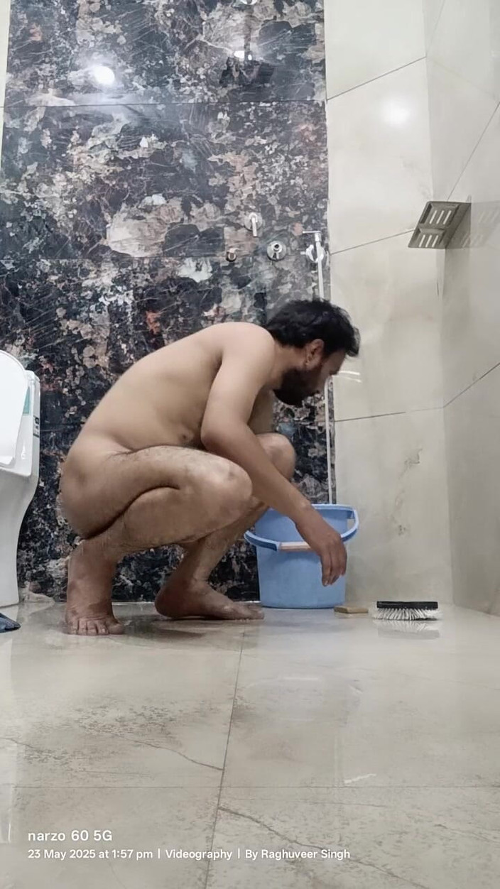 Rajasthani-old-lover: Pertunjukan melancap lelaki panas India