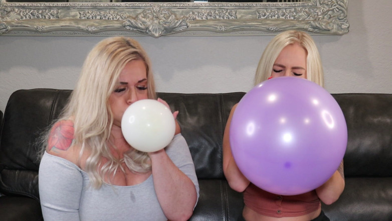 Elana Bunnz: MILF Balloon Blowing