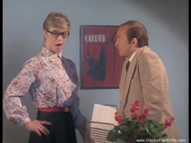 Classic Porn DVDs: Sexy secretary is getting fucked by her boss