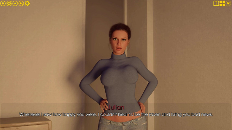 3D Cartoon Porn: My Pleasure 40 - Julian Fantasizes About Naked Julia Exercising