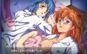 LoveSkySan69: Evangelion Rei и Asuka хорошо проводят время, геймплей от LoveskySan69