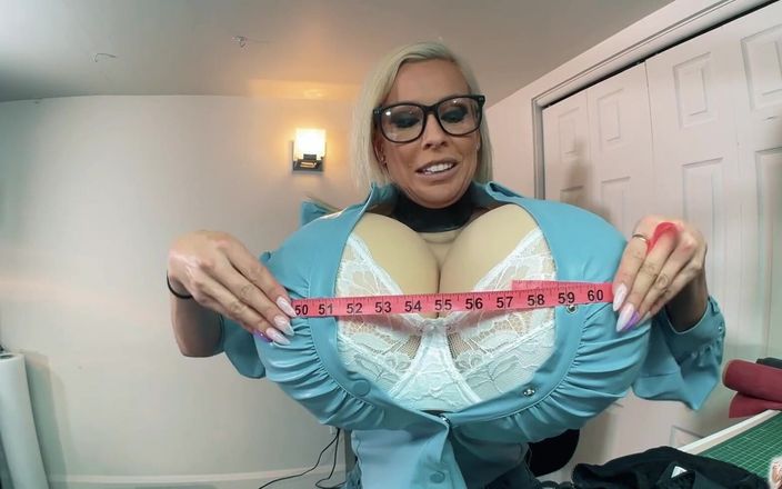 The Busty Sasha: Magic Bra Inflation, I&amp;#039;m so Happy to Have Huge Tits!...