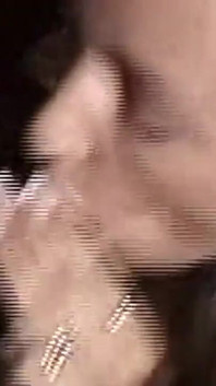 Smiling Brunette Flashes Big Tits and Sucks Throbbing Cock