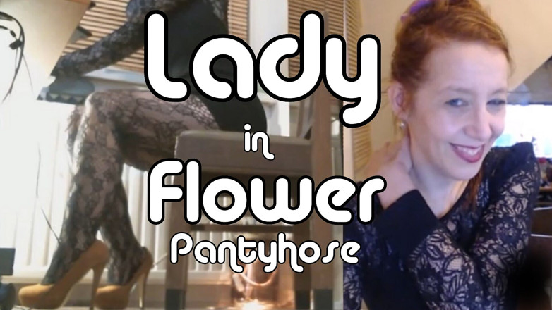 MistressOnline: Mistressonline in Flower Pantyhose
