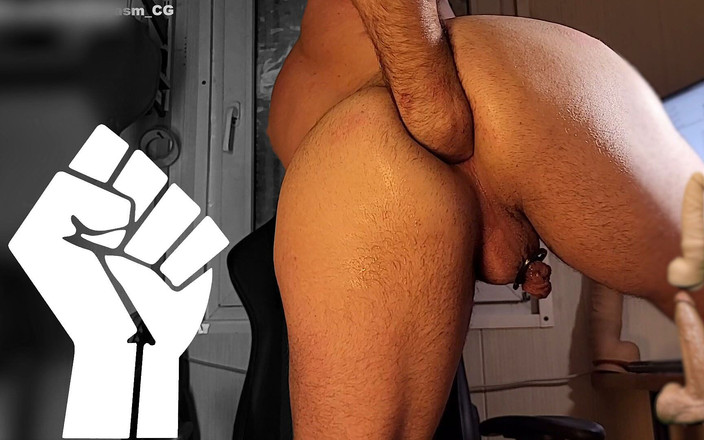 Anal orgasm: Själv fisting min stora röv