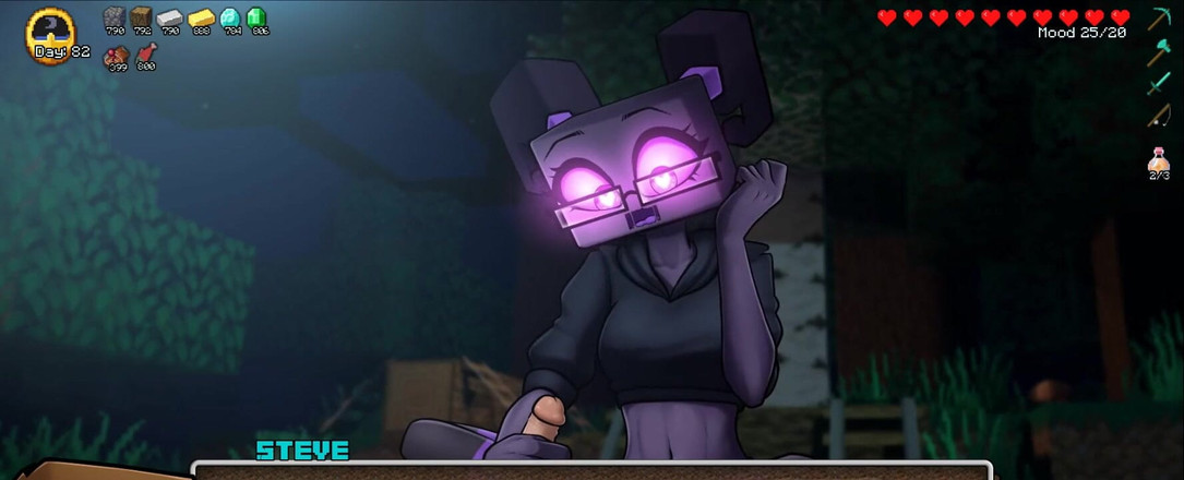 LoveSkySan69: Minecraft oficio cachondo - parte 41 - amor lésbico por loveskysanhentai