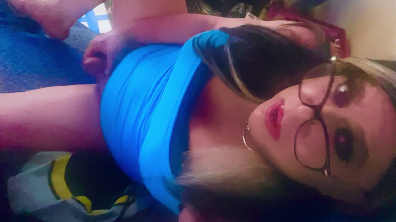 Krissy Sweets: Krissy Sweets Stroking Her She Cock