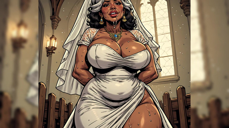 AI Porn: Sexy indische frauen in der kirche (ai art)