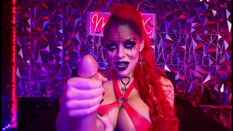 Red X: Succubus salivoso deepthroat JOi conto alla rovescia