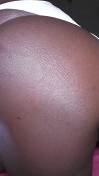 Ebony Teen Dogged and Breeded by a White Dude