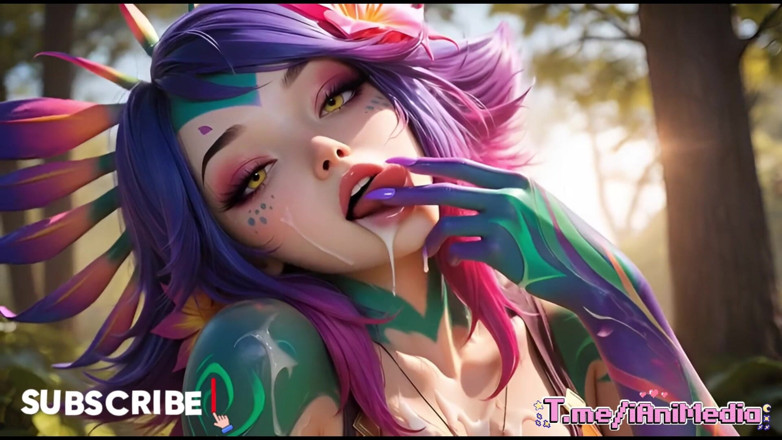 Ianimedia: Horny Neeko in the Forest Bikini and Facial Cum
